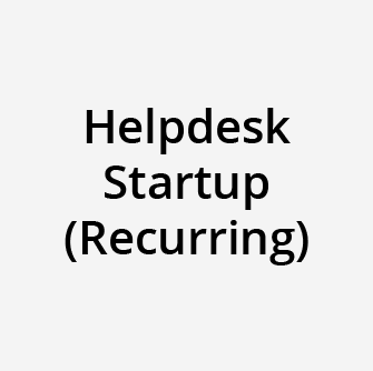 Helpdesk Startup (Recurring) (5 Agents)